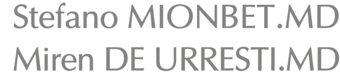 M|D|. Stefano Mion Bet .MD & Miren De Urresti .MD Logo
